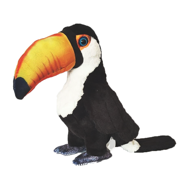 Toucan 12" Plush Tropical Bird Stuffed Animal