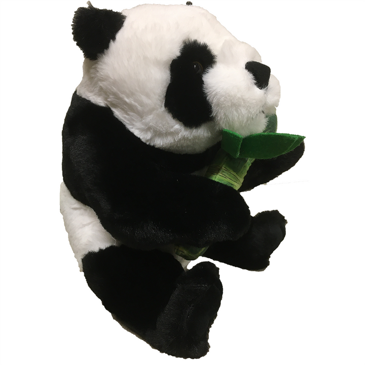 Panda Plush Stuffed Animal with Bamboo 11.5" Tall - 2