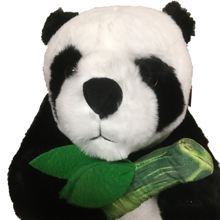 Panda Plush Stuffed Animal with Bamboo 11.5" Tall - 4