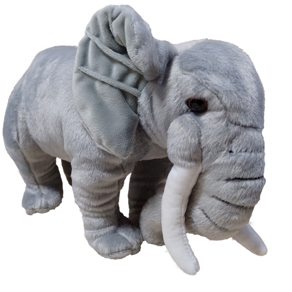 Elephant 13.75" Zoo Plush Stuffed Animal