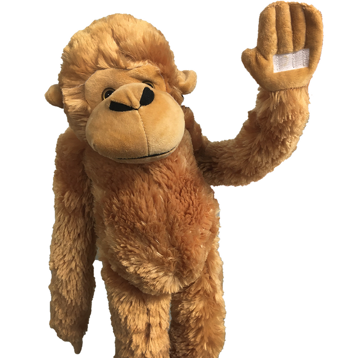 Monkey with Velcro Hands 24" Plush Stuffed Animal - 2