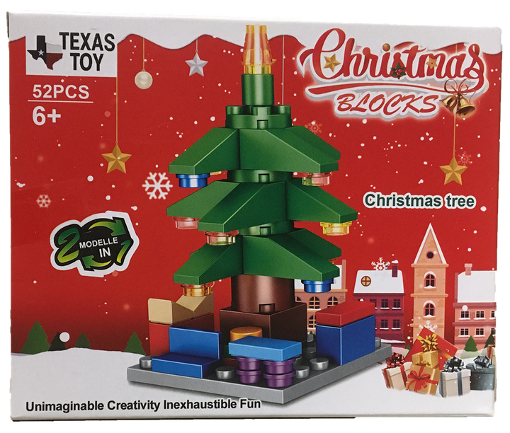 Christmas Tree Building Brick Kit (52 pcs)