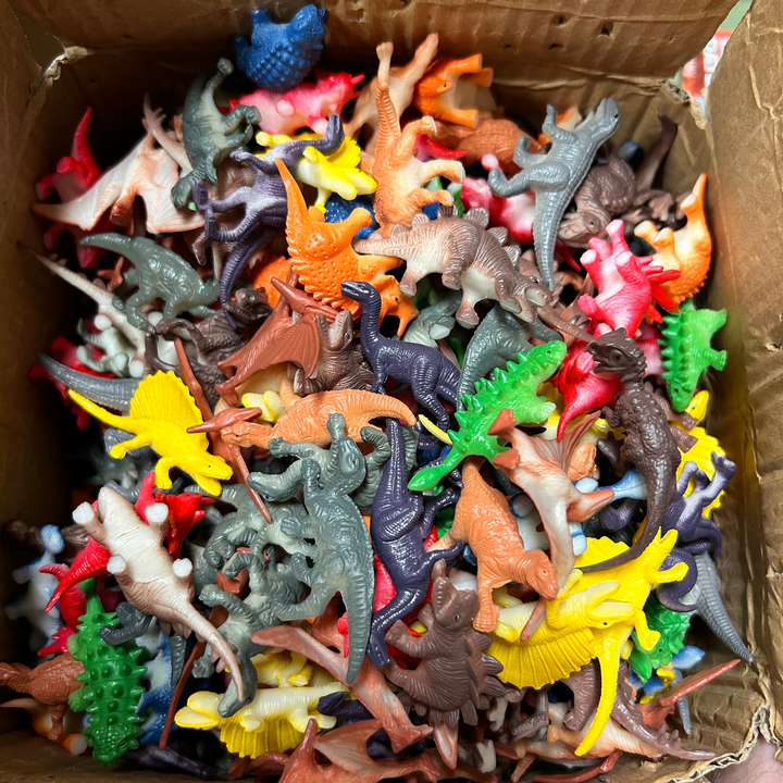 Bulk 2" Dinosaur Jurassic Figurines, By the Pound - 2