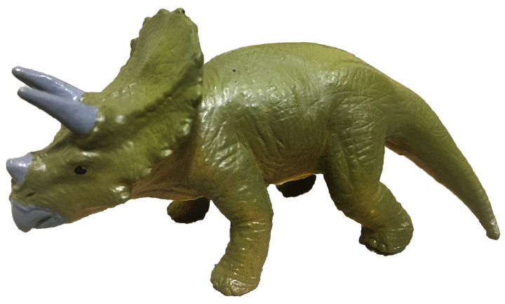 Dinosaur Assortment A, 3" Dinos in Clear Container 6pcs - 2