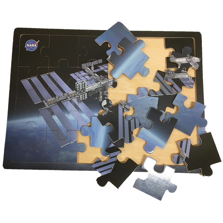 NASA International Space Station 24-pc Wood Jigsaw Puzzle - 2