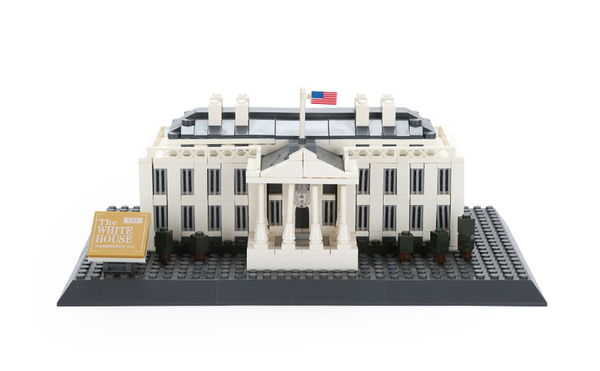 The white house in Washington DC