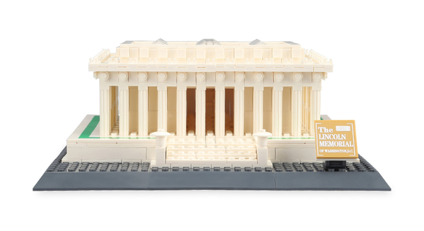 The Lincoln memorial