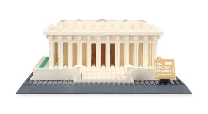 The Lincoln memorial