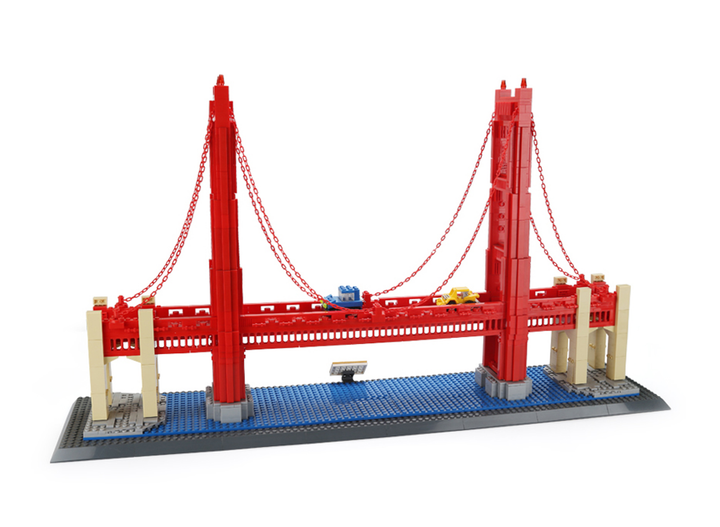 The Golden Gate bridge brick set - 5