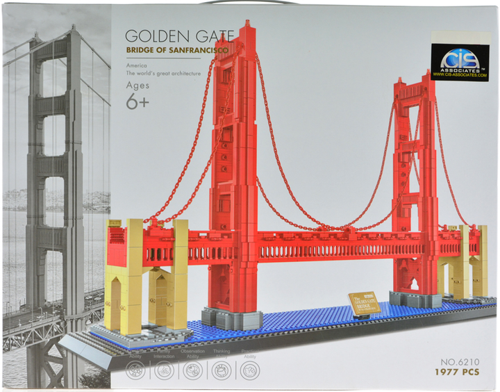 The Golden Gate bridge brick set - 7