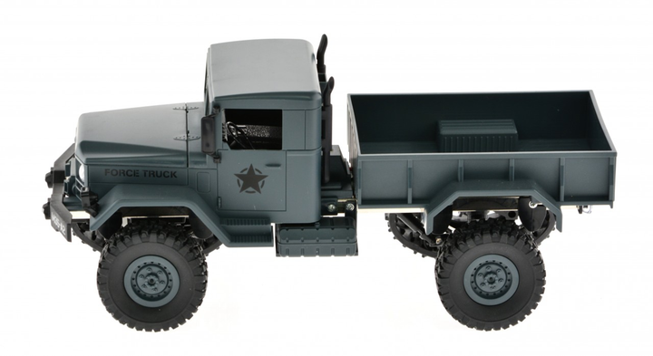 2.4 GHz scale 1:16 military truck Gray - 4