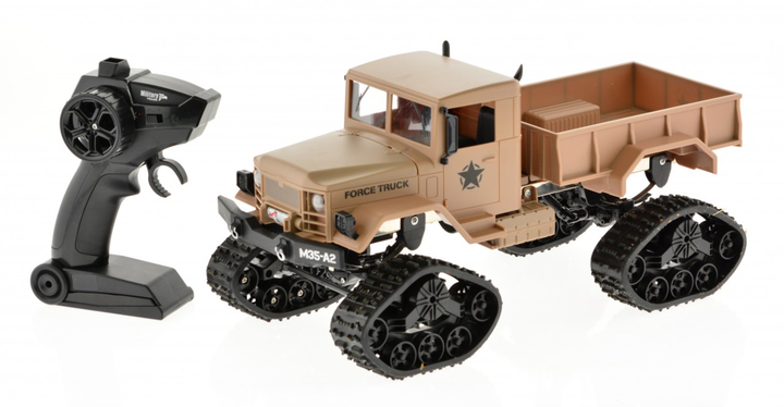 2.4 GHz scale 1:16 military truck Tan