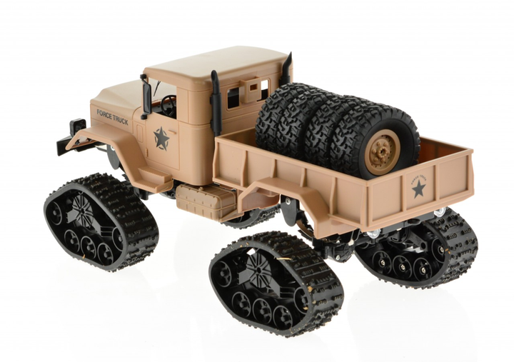 2.4 GHz scale 1:16 military truck Tan - 5