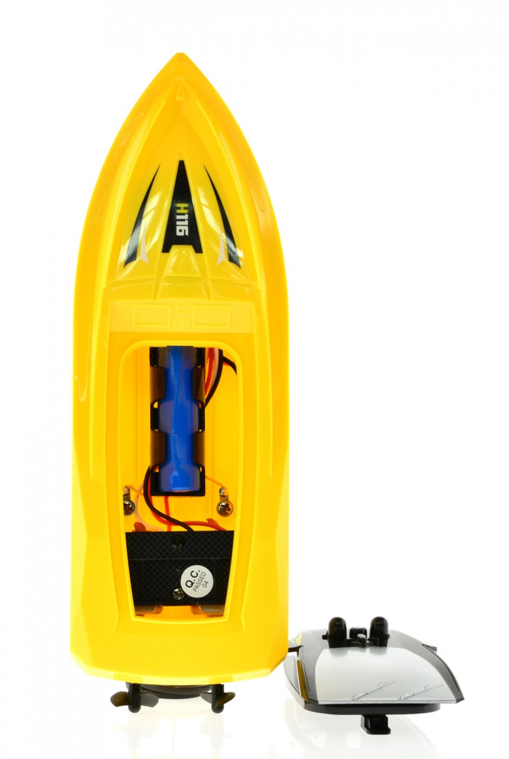 Small Rc Boat With 2.4 Ghz Remote And Rechargeable Battery - 2