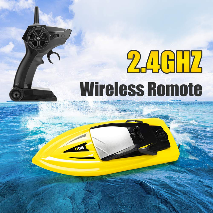 Small Rc Boat With 2.4 Ghz Remote And Rechargeable Battery - 7