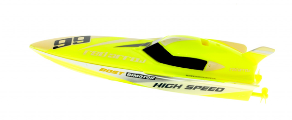 Micro 2.4 Ghz deep V speed boat Yellow