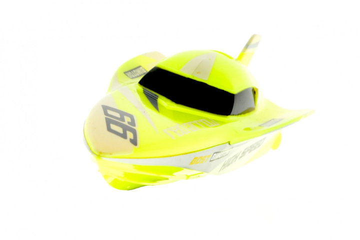 Micro 2.4 Ghz deep V speed boat Yellow - 3