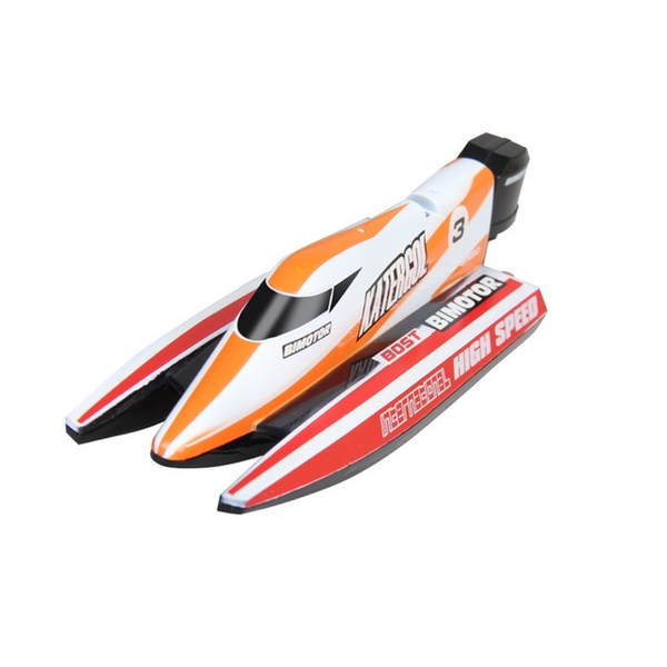 Micro 2.4 Ghz Formula 1 speed boat Orange