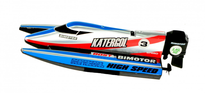 Micro 2.4 Ghz Formula 1 speed boat BLue - 2