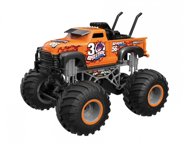 1:16 big wheel toy truck with truck body 2.4 GHz Orange