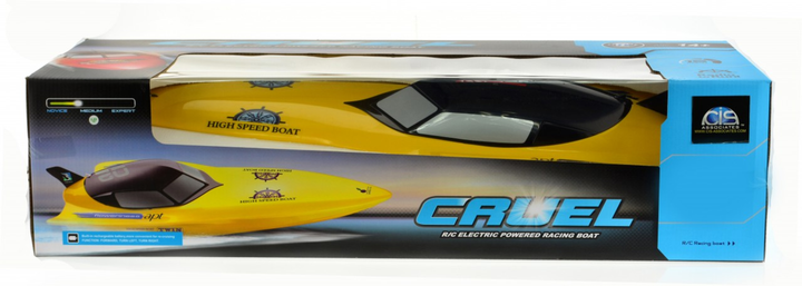 Dual Motor Speed Boat With 2.4 Ghz Remote 30 in Yellow - 7