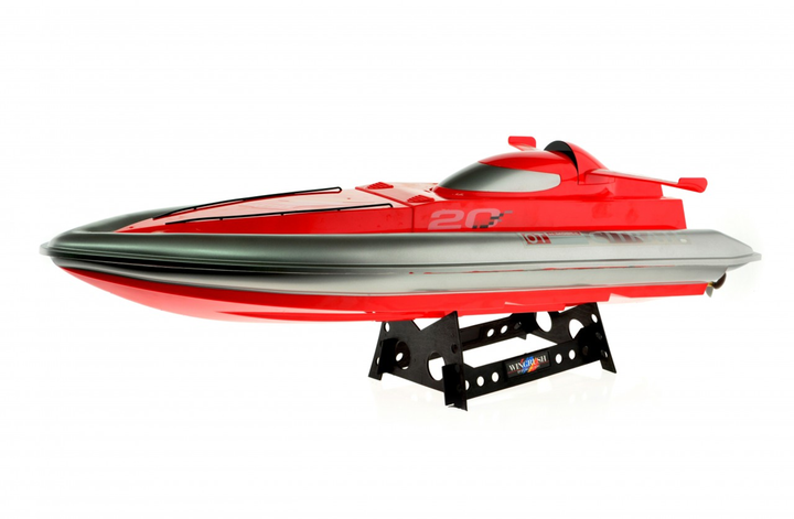 Dual Motor Speed Boat With 2.4 Ghz Remote 32 in Red - 6