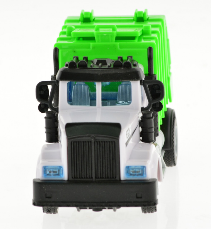 2.4G 1:64 scale RC Garbage Truck with lights and sound - 5