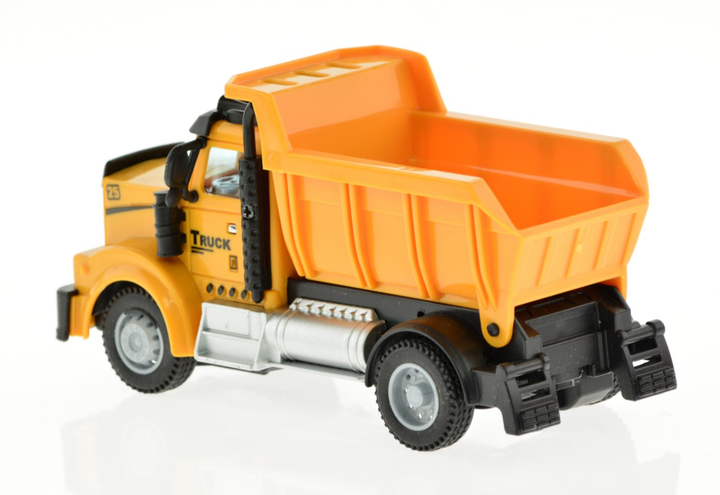 2.4G 1:64 scale RC Engineering Dump Truck with lights and sound - 4