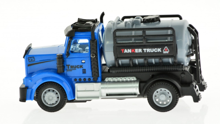 2.4G 1:64 scale RC Oil Truck with lights and sound - 2