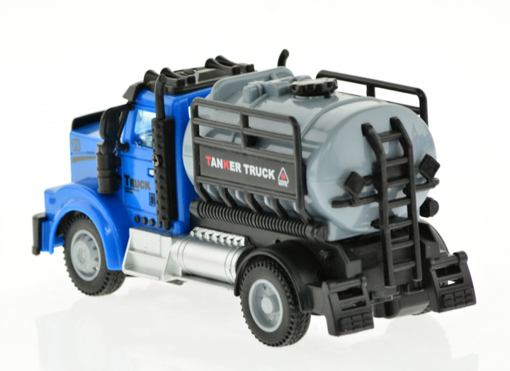 2.4G 1:64 scale RC Oil Truck with lights and sound - 3