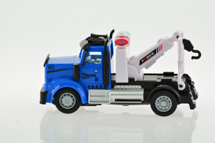 2.4G 1:64 scale RC Transport Tow Truck with lights and sound - 2