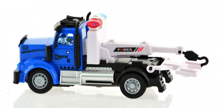 2.4G 1:64 scale RC Transport Tow Truck with lights and sound - 4