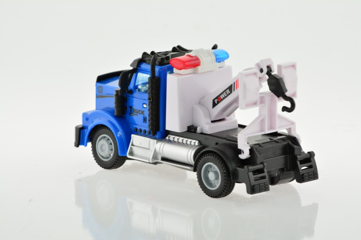 2.4G 1:64 scale RC Transport Tow Truck with lights and sound - 5