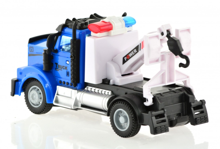 2.4G 1:64 scale RC Transport Tow Truck with lights and sound - 6