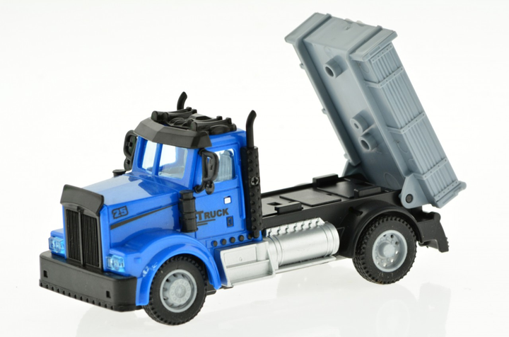 2.4G 1:64 scale RC Transportation Dump Truck with lights and sound - 4