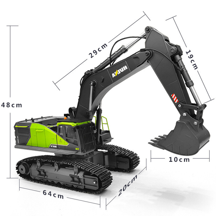 Excavator With Metal Bucket - 4