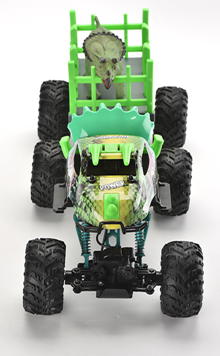 2.4G Scale 1:12 Dinosaur Truck with trailer - 3