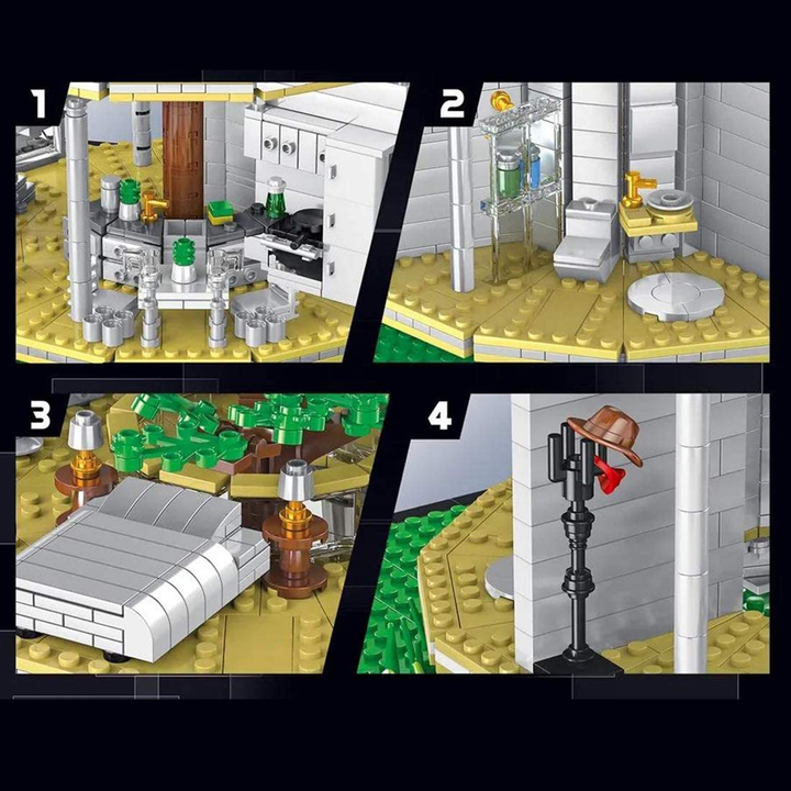 Forest villa block set - 5