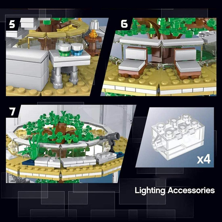 Forest villa block set - 6