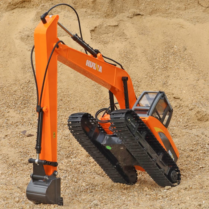 Long Arm Excavator With Rechargeable Batteries And Metal Bucket - 2