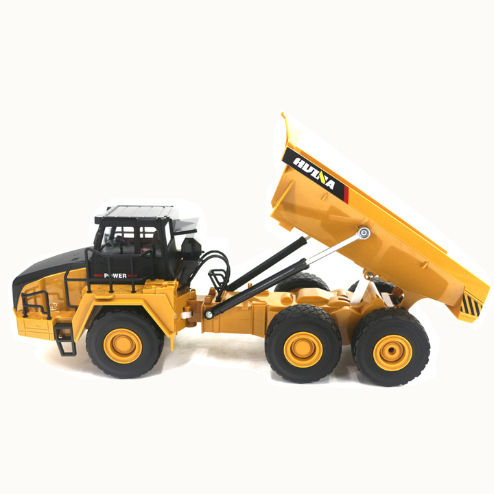 1:24 Scale 9 Channel Fully Articulated Dump Truck With 2.4 Ghz Remote And Rechargeable Battereis - 4