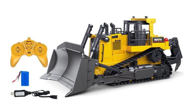 Bulldozer With 2.4 Ghz Remote And Rechargeable Batteries