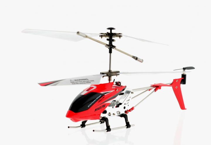 2.4 Ghz 3.5 channel helicopter with auto take off, landing and altitude hold Red - 4