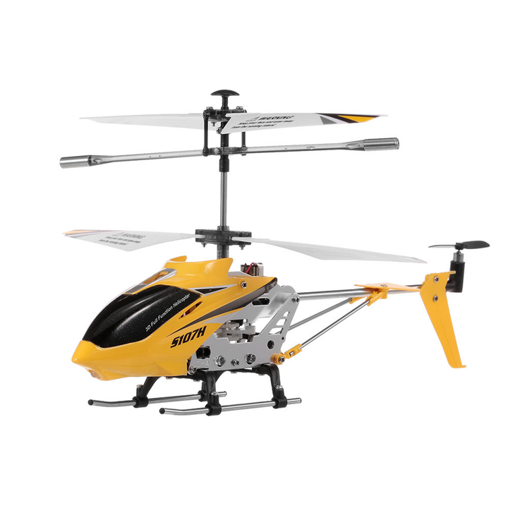 2.4 Ghz 3.5 channel helicopter with auto take off, landing and altitude hold Yellow - 2