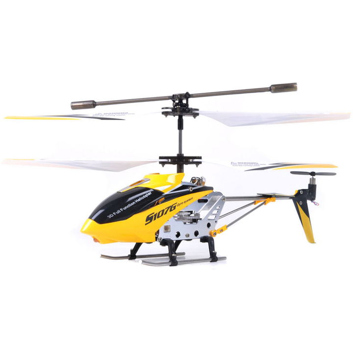 2.4 Ghz 3.5 channel helicopter with auto take off, landing and altitude hold Yellow - 3