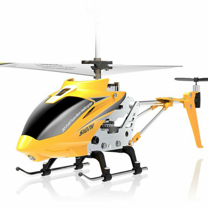 2.4 Ghz 3.5 channel helicopter with auto take off, landing and altitude hold Yellow - 5