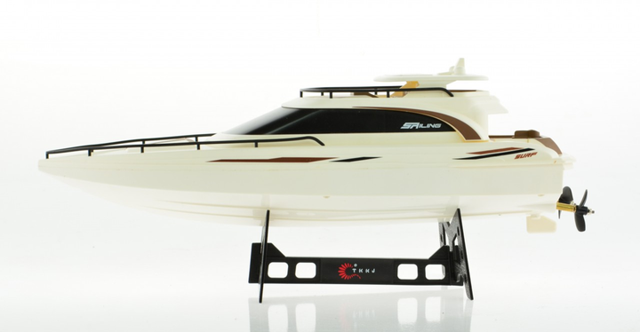 Luxury Rc Yacht With 2 Motors 2.4 Ghz And Rechargeable Batteries - 3