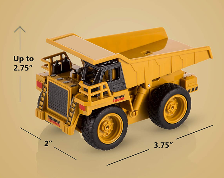 1:64 scale RC construction series Micro Mining Truck - 2