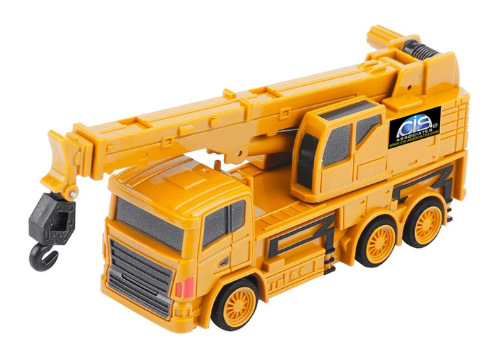 1:64 scale RC construction series Micro Crane Truck - 3