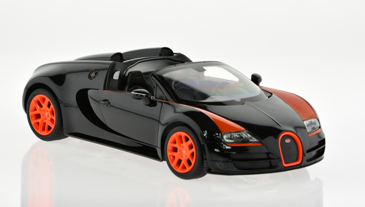 R/C 1:14 Bugatti Grand Sport Vitesse Black - 2